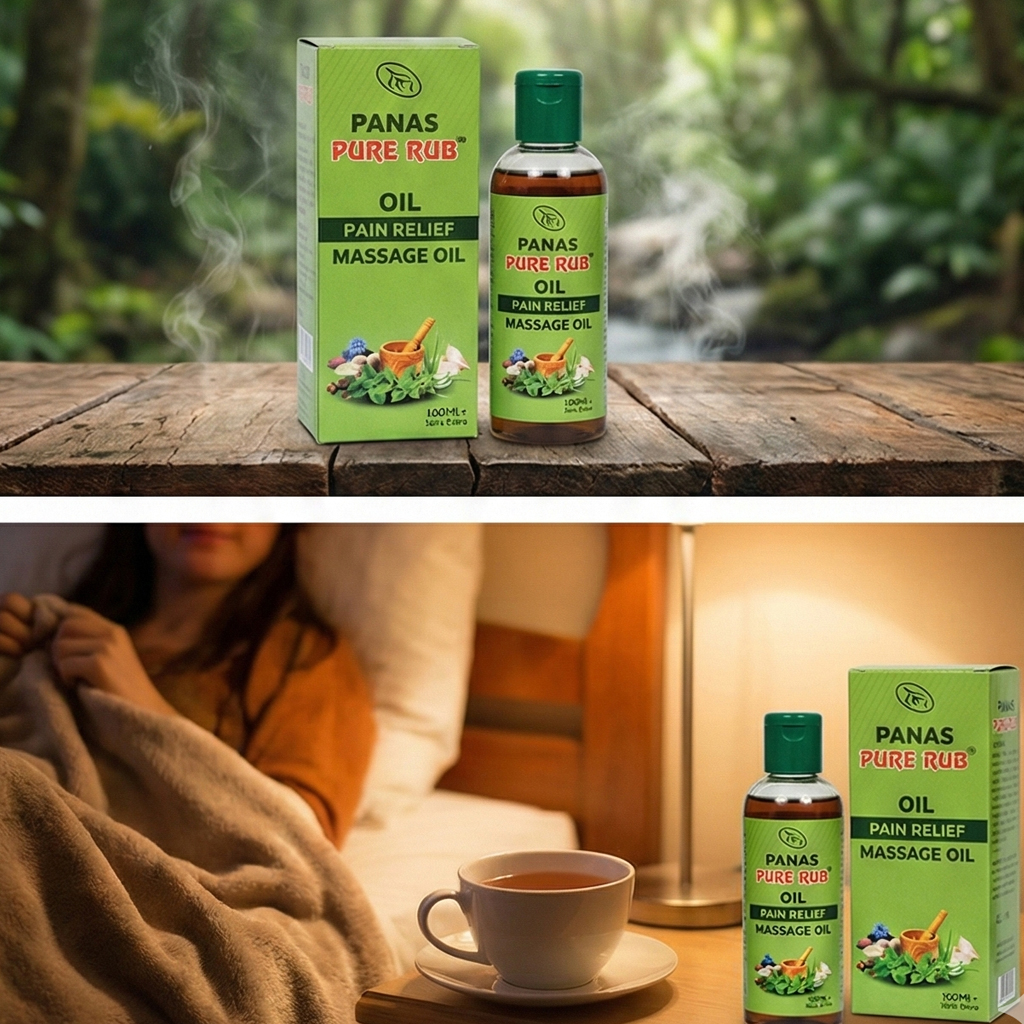 Panas Pure RUB Massege Oil 100 ml